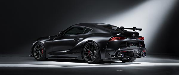 2025 Toyota GR Supra super ultrawide wallpaper thumbnail.