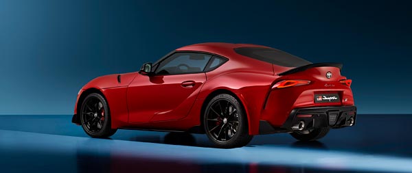 2025 Toyota GR Supra super ultrawide wallpaper thumbnail.