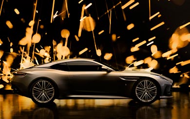 2025 Aston Martin DB12 Goldfinger Edition wallpaper thumbnail.