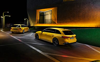 2024 Audi RS4 Avant 25 Years Edition wallpaper thumbnail.