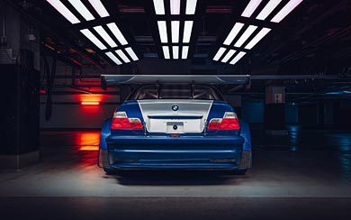 2005 BMW M3 GTR Need For Speed wallpaper thumbnail.