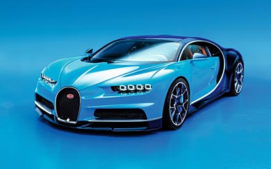 2017 Bugatti Chiron wallpaper thumbnail.