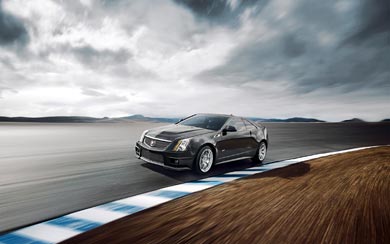 2011 Cadillac CTS-V Coupe wallpaper thumbnail.