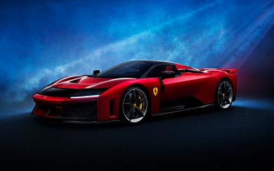 2025 Ferrari F80 wallpaper thumbnail.