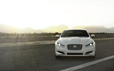2012 Jaguar XF wallpaper thumbnail.