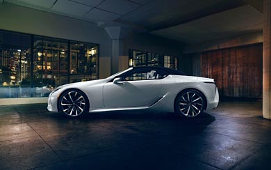 2019 Lexus LC Convertible Concept wallpaper thumbnail.