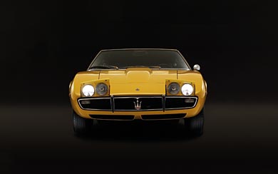 1966 Maserati Ghibli wallpaper thumbnail.