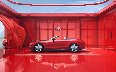 2025 Mercedes-Maybach SL Monogram wallpaper thumbnail.