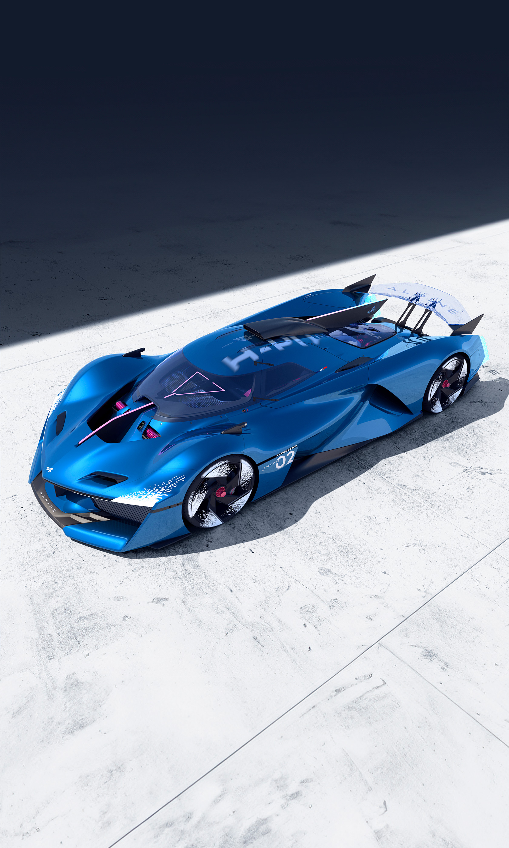  2024 Alpine Alpenglow Hy6 Concept Wallpaper.