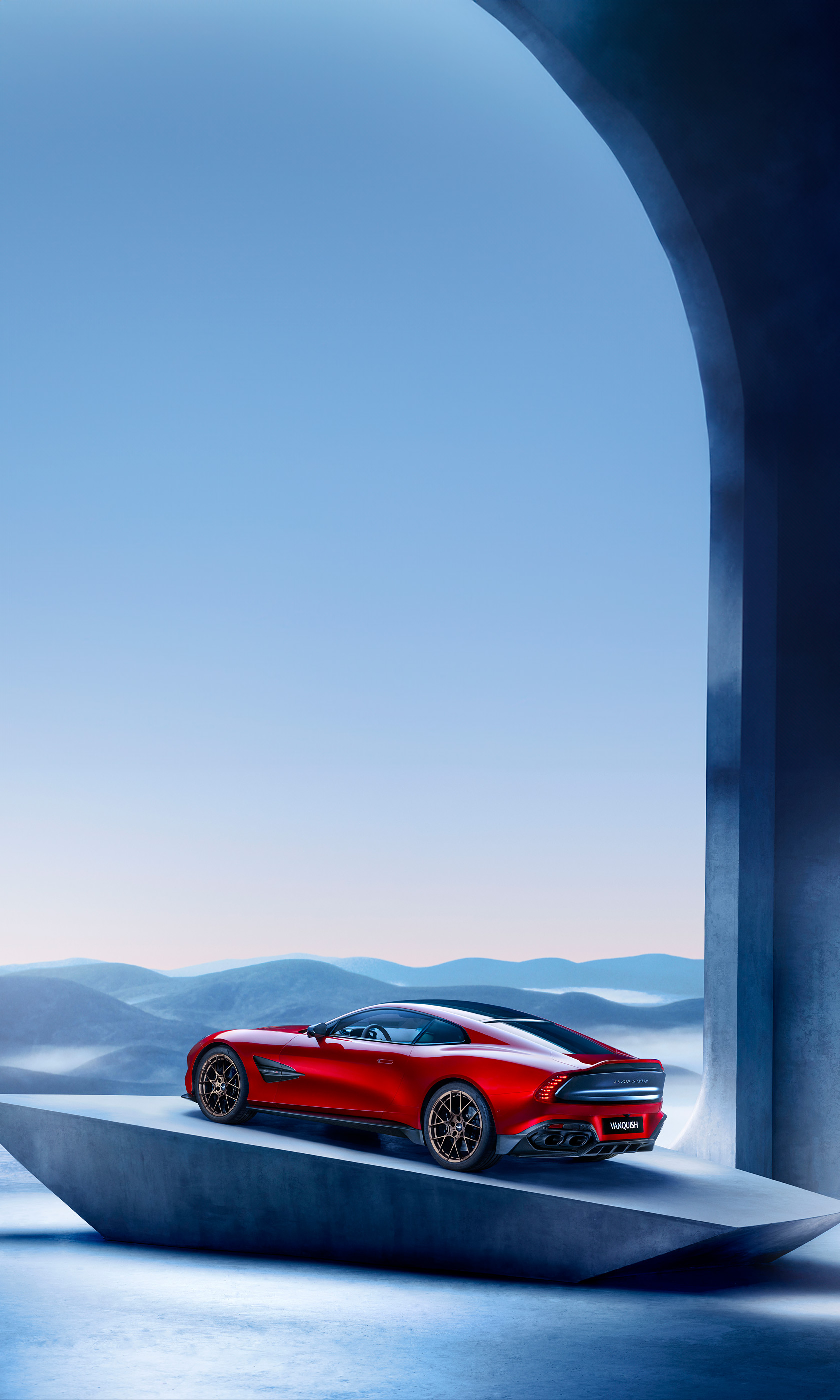  2025 Aston Martin Vanquish Wallpaper.