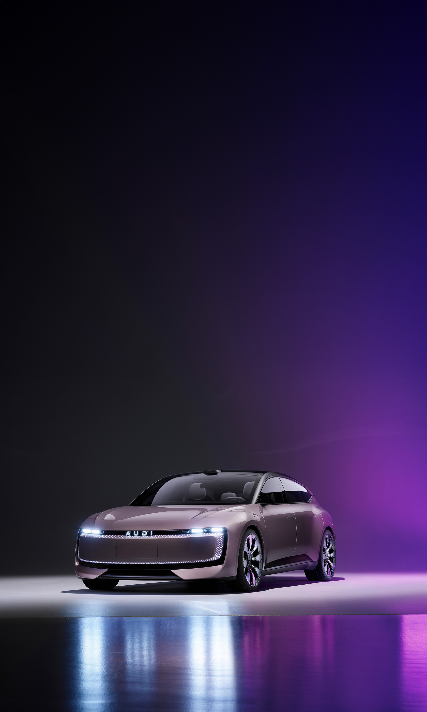  2024 Audi E Concept Wallpaper.