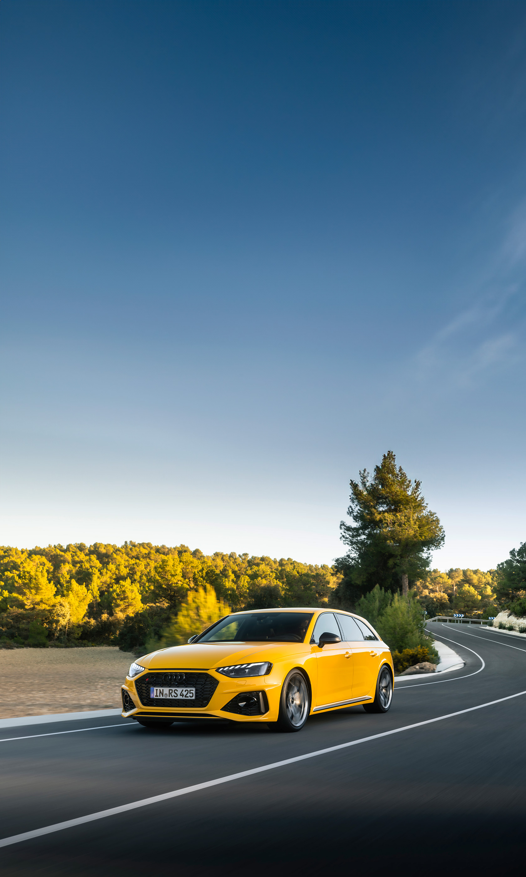  2024 Audi RS4 Avant 25 Years Edition Wallpaper.