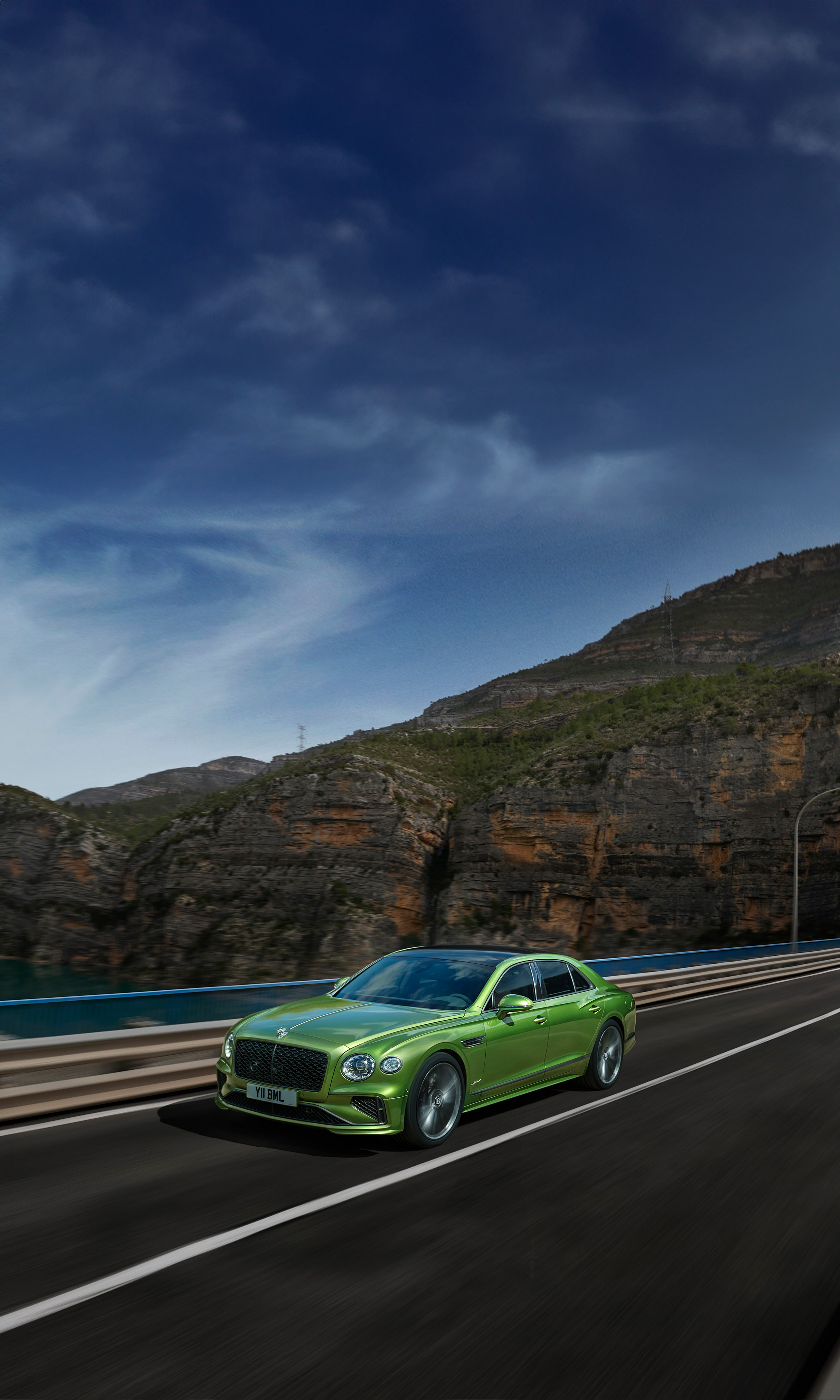  2025 Bentley Flying Spur Speed Wallpaper.