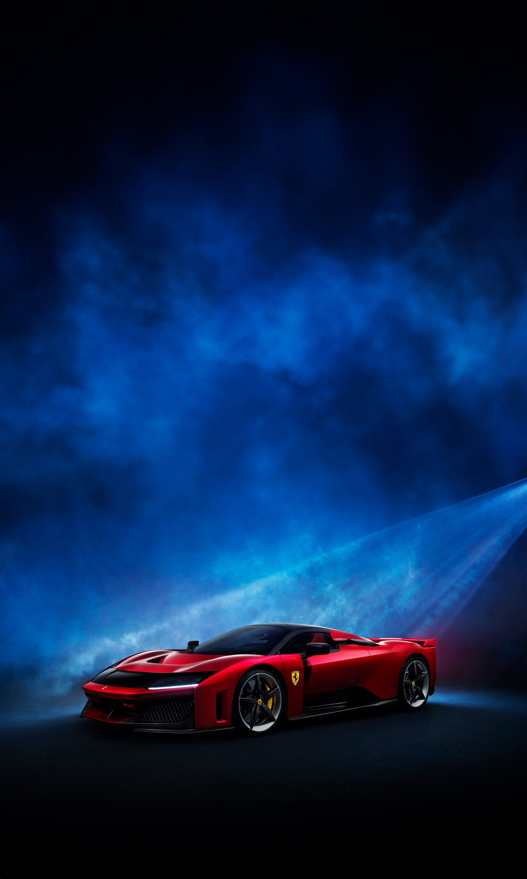  2025 Ferrari F80 Wallpaper.