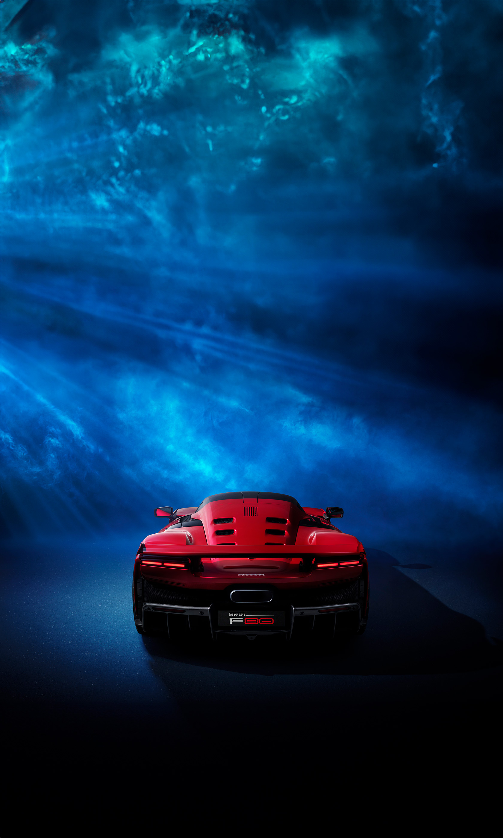  2025 Ferrari F80 Wallpaper.