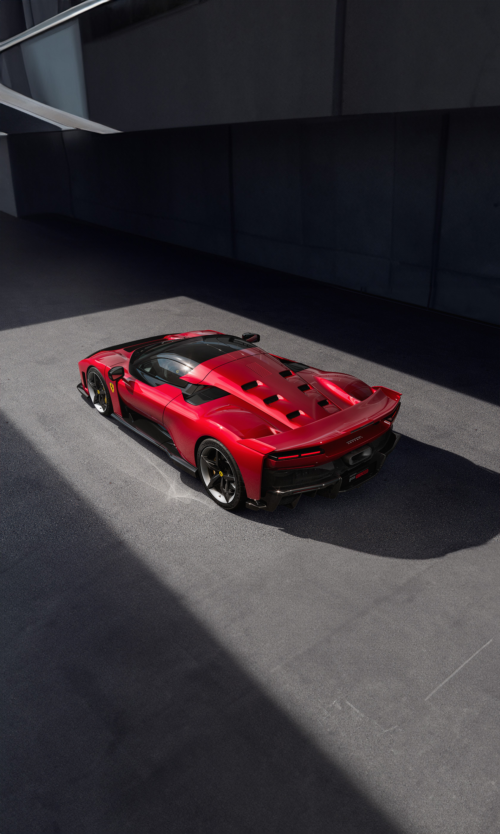  2025 Ferrari F80 Wallpaper.