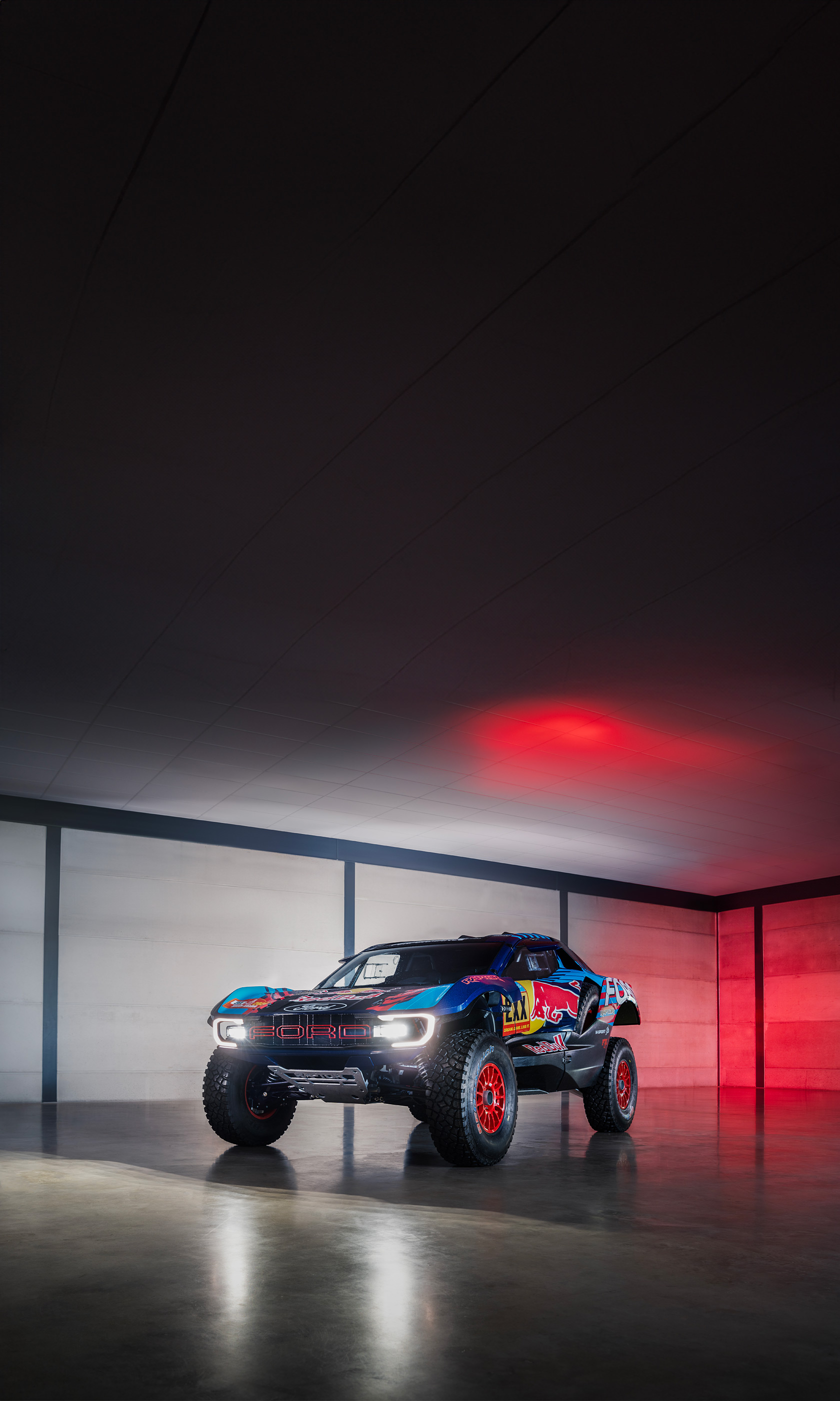  2025 Ford Raptor T1 Dakar Rally Wallpaper.