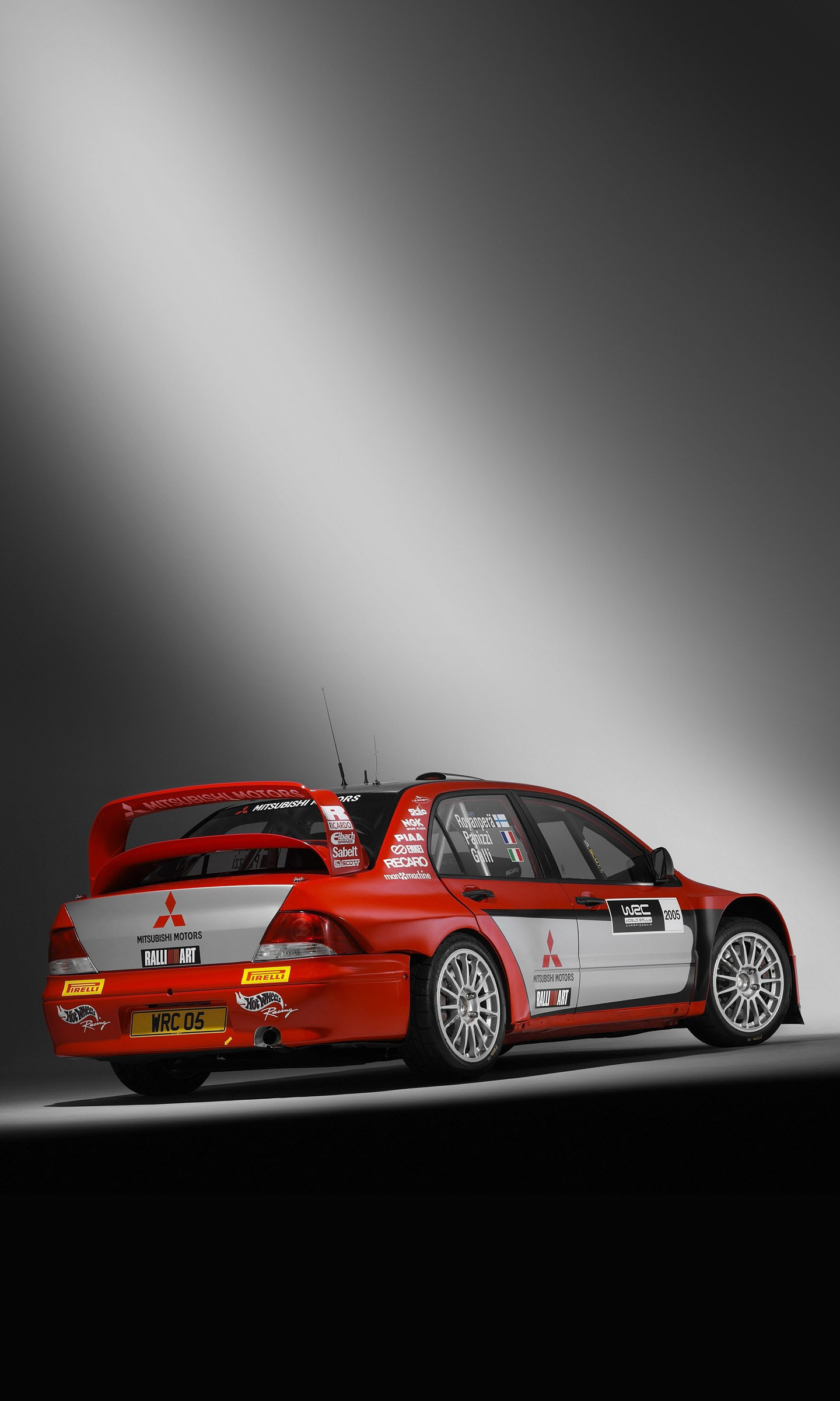  2005 Mitsubishi Lancer WRC05 Wallpaper.