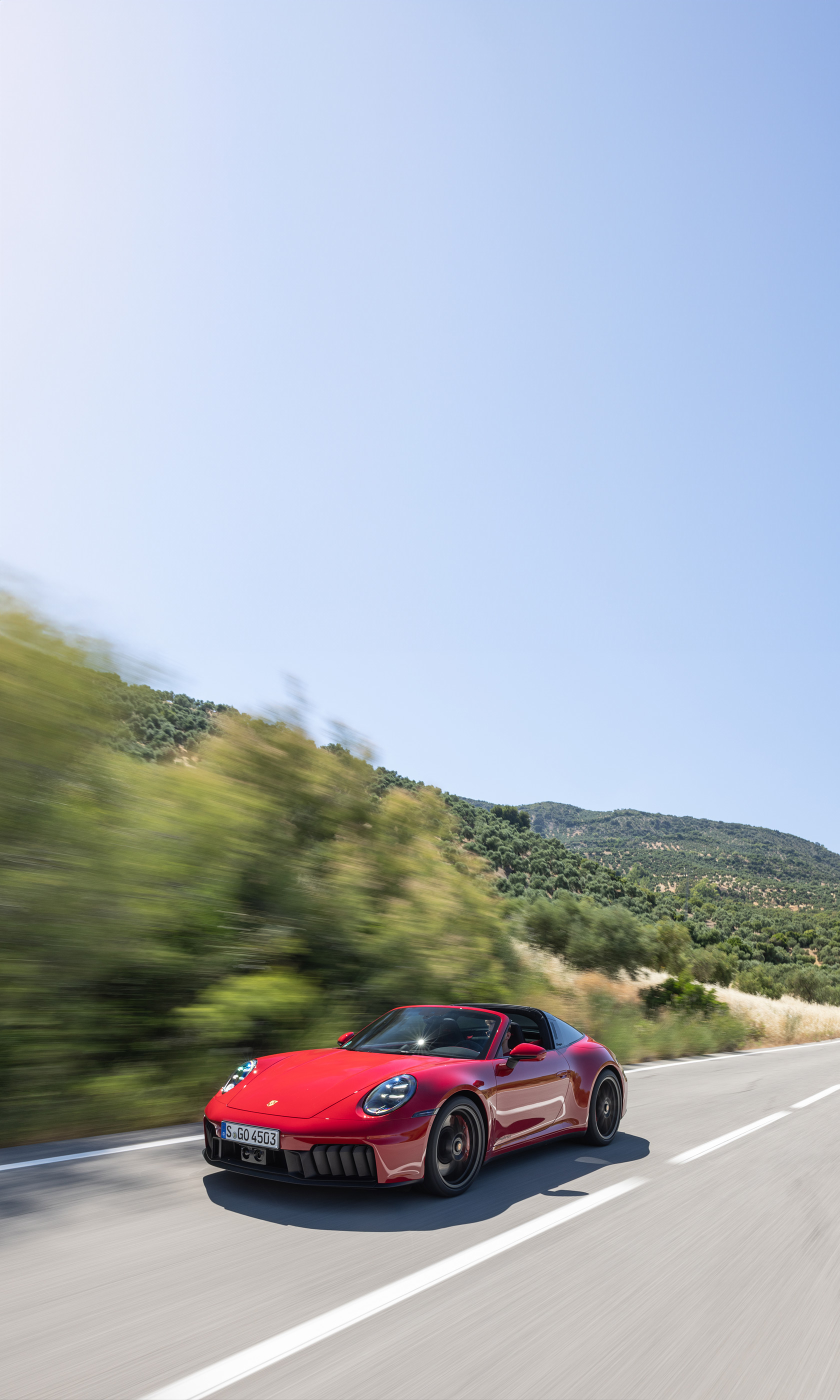  2025 Porsche 911 Targa 4 GTS Wallpaper.