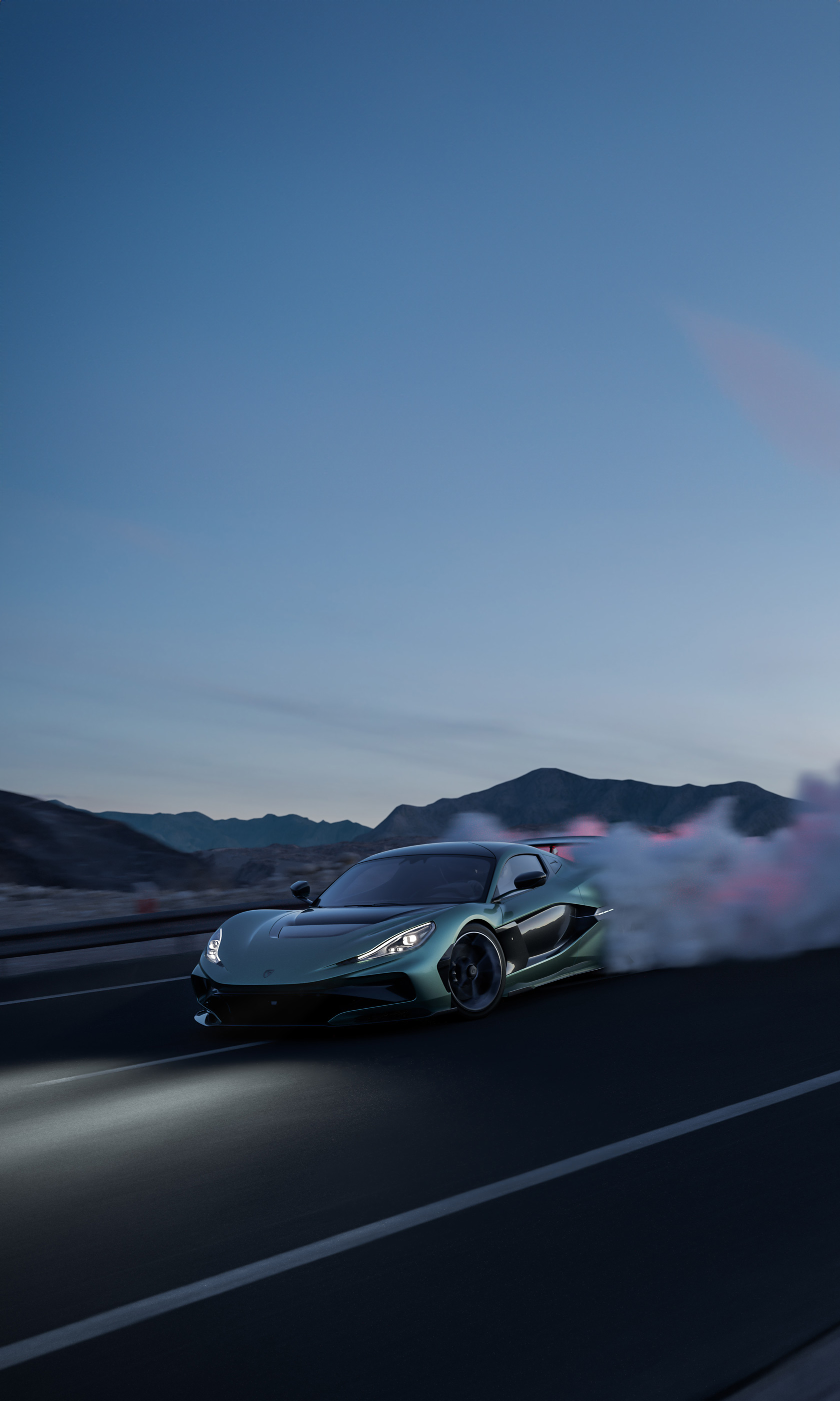  2025 Rimac Nevera R Wallpaper.