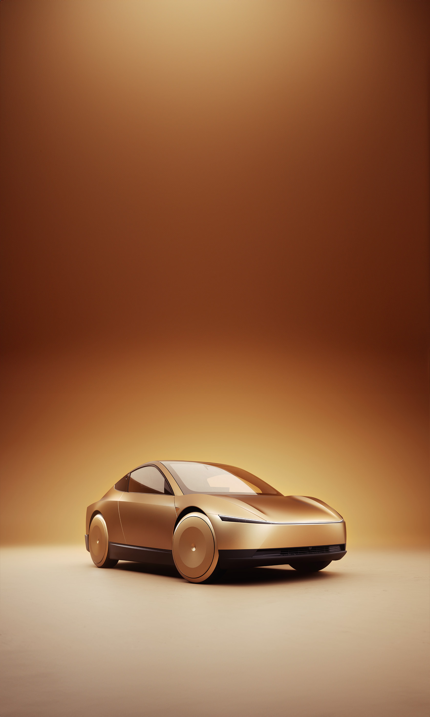  2024 Tesla Robotaxi Concept Wallpaper.