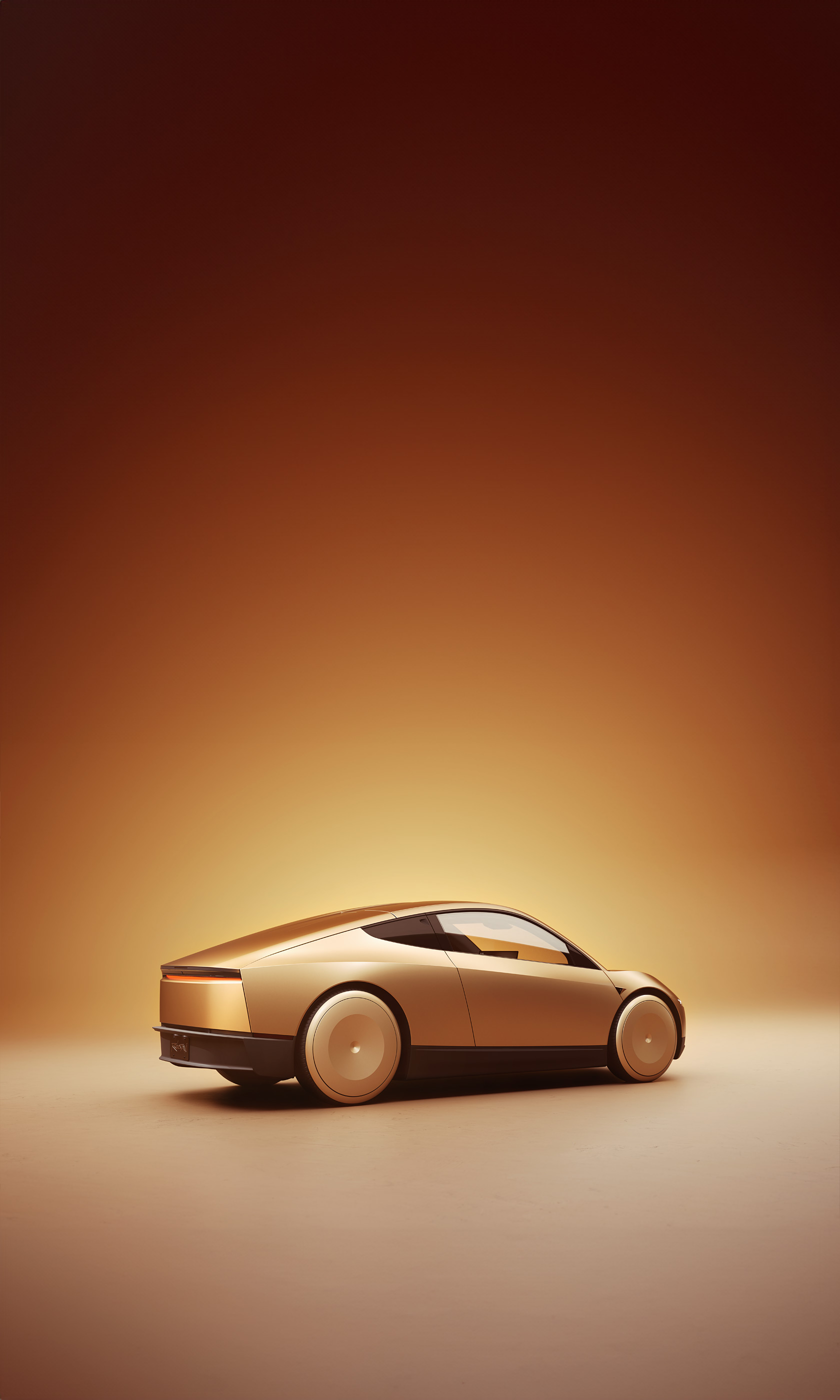  2024 Tesla Robotaxi Concept Wallpaper.