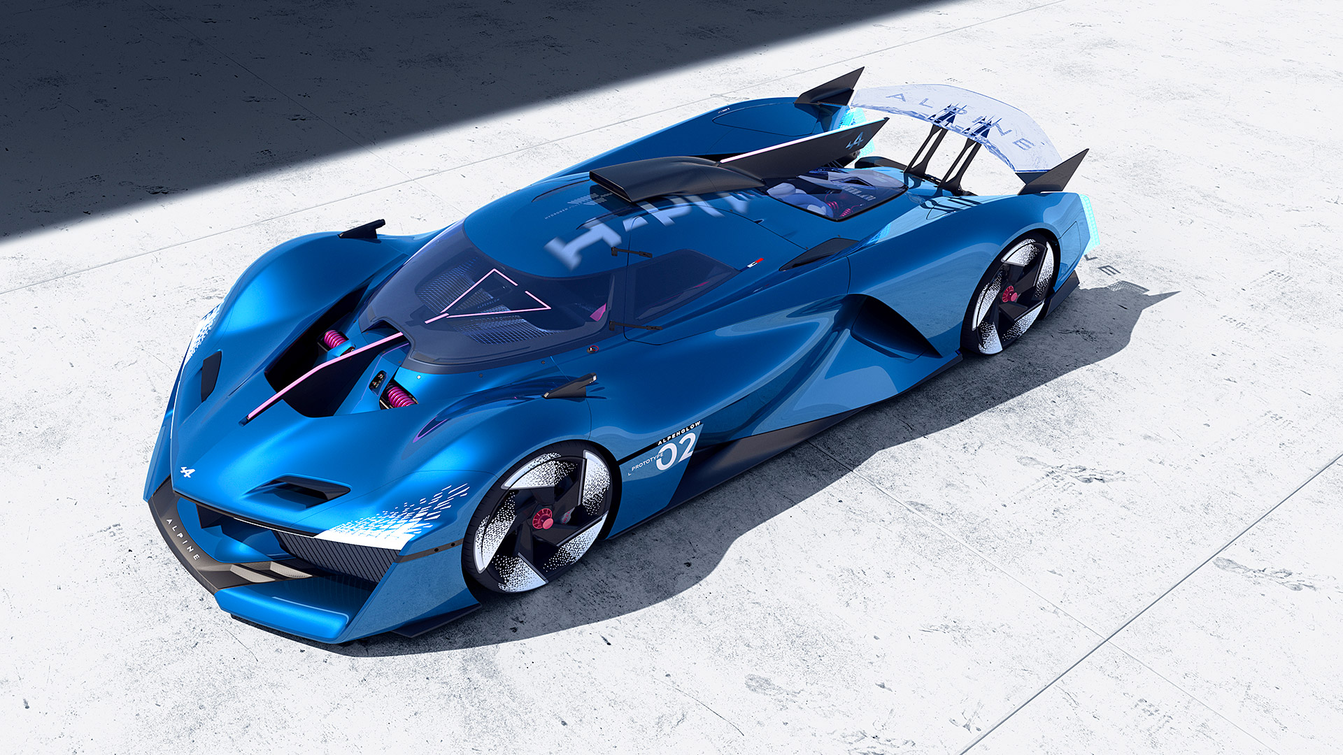  2024 Alpine Alpenglow Hy6 Concept Wallpaper.