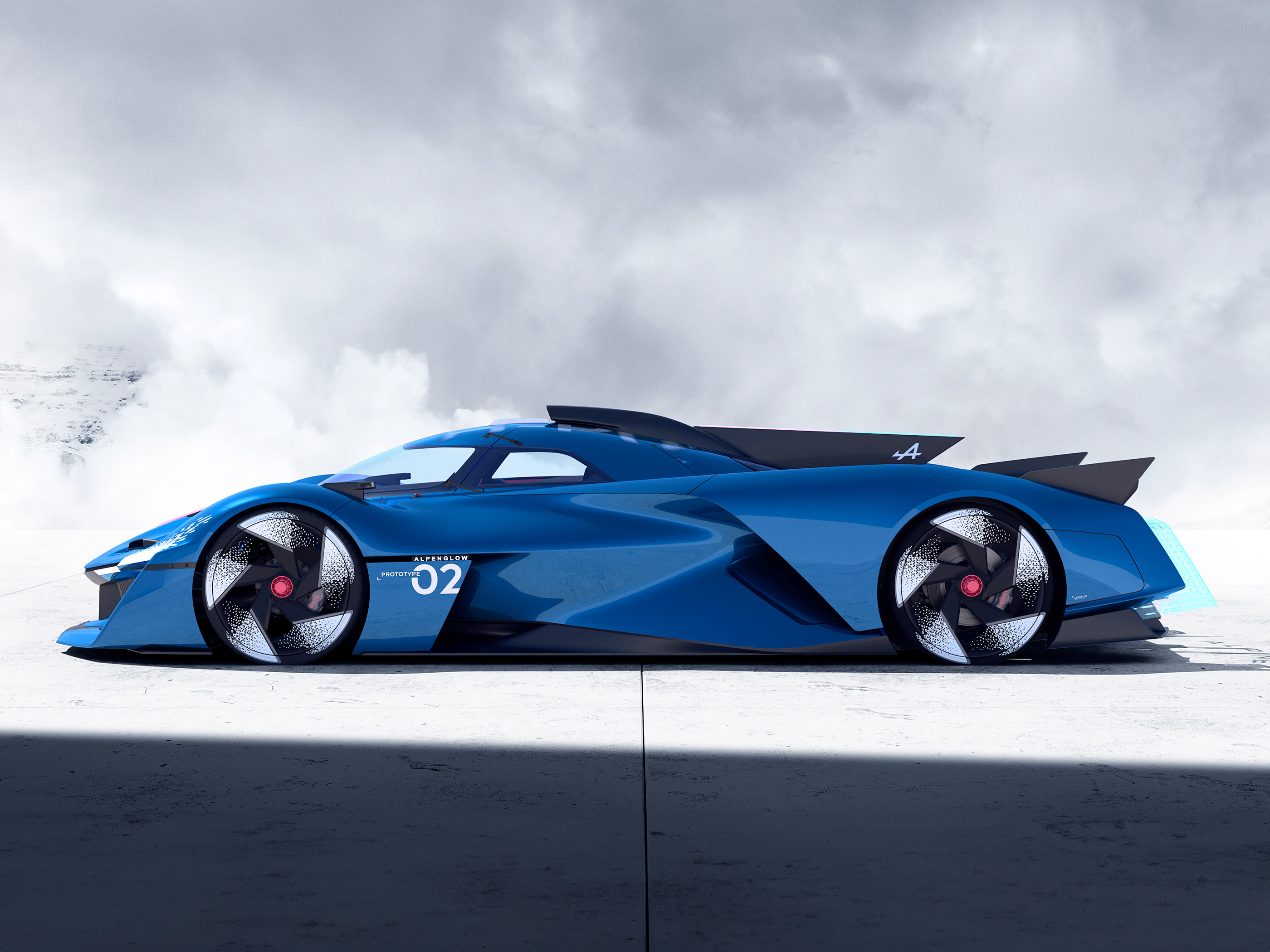  2024 Alpine Alpenglow Hy6 Concept Wallpaper.