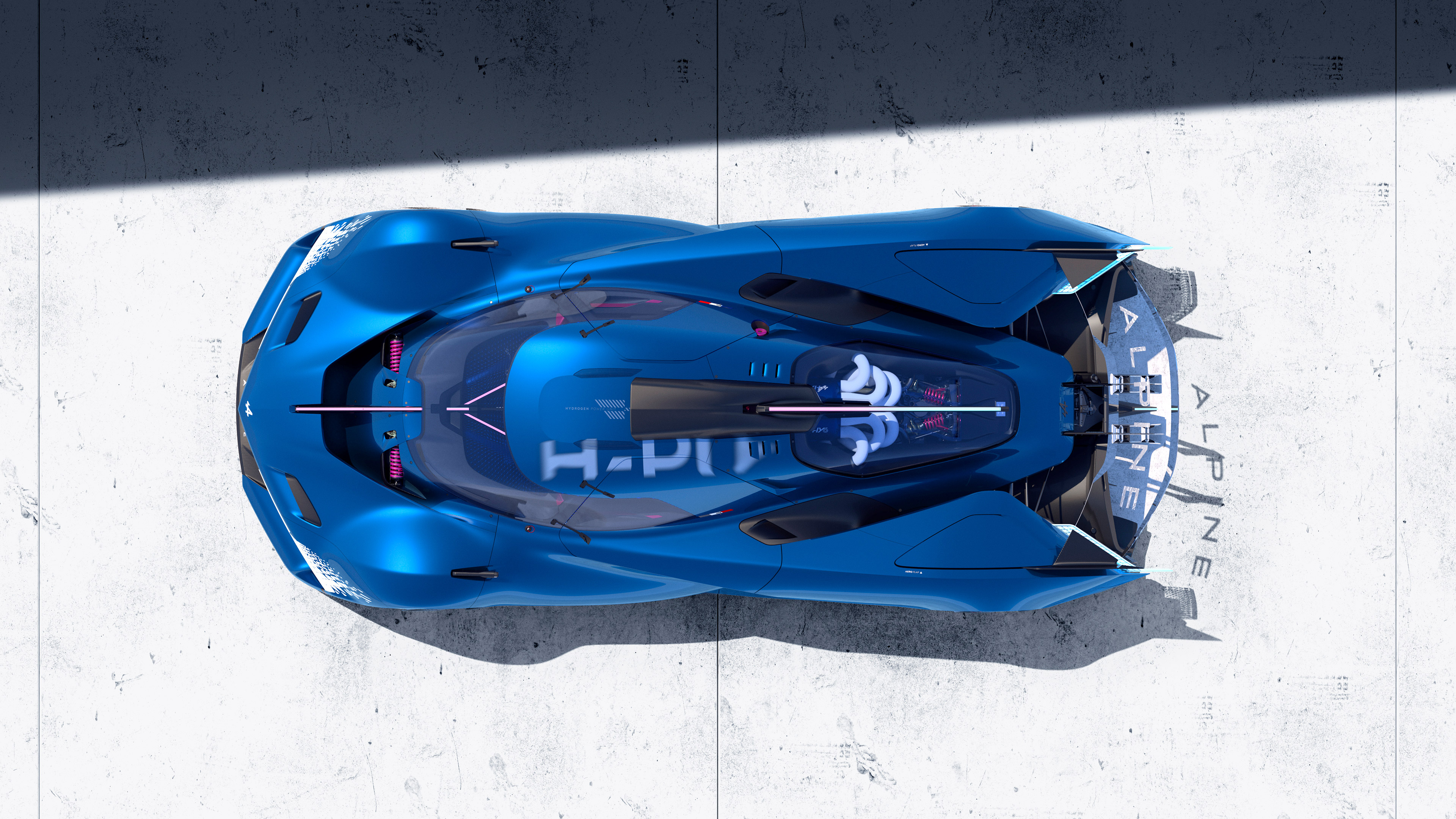  2024 Alpine Alpenglow Hy6 Concept Wallpaper.