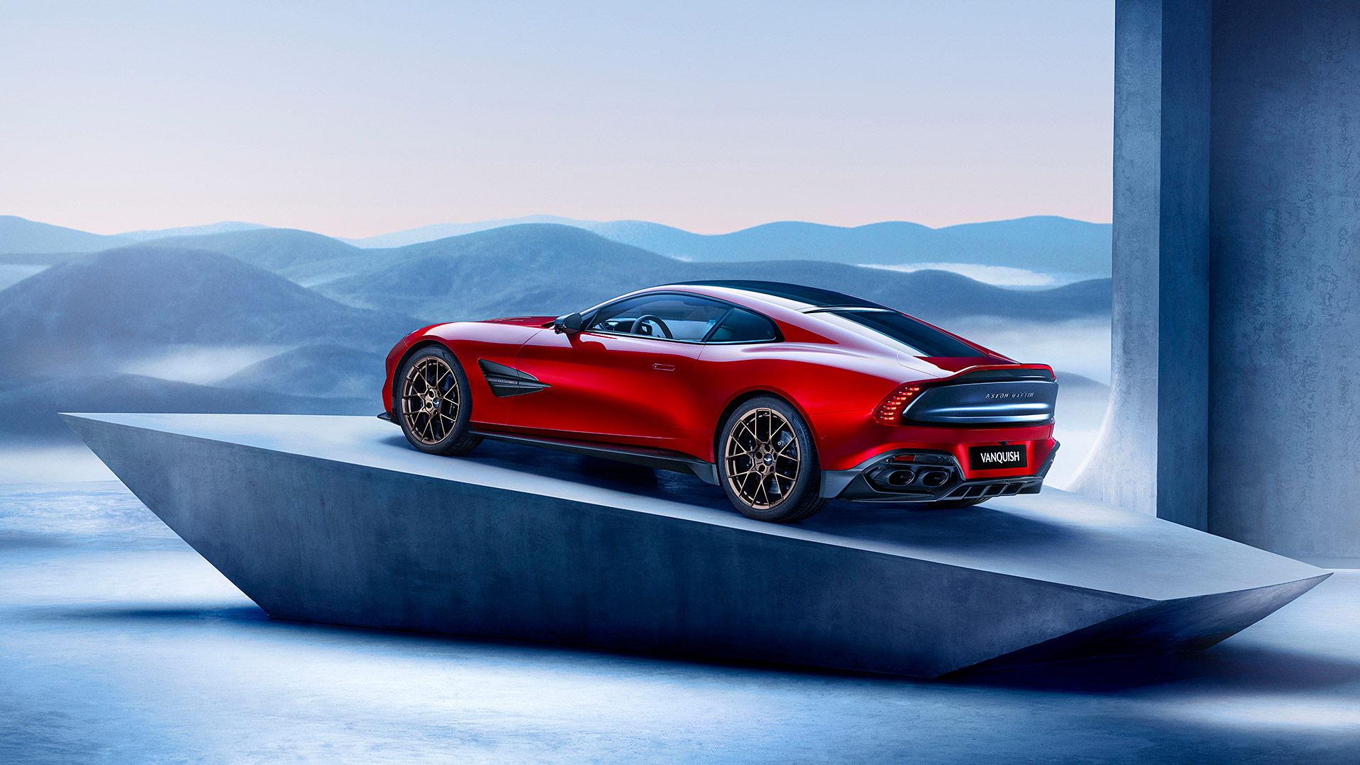  2025 Aston Martin Vanquish Wallpaper.