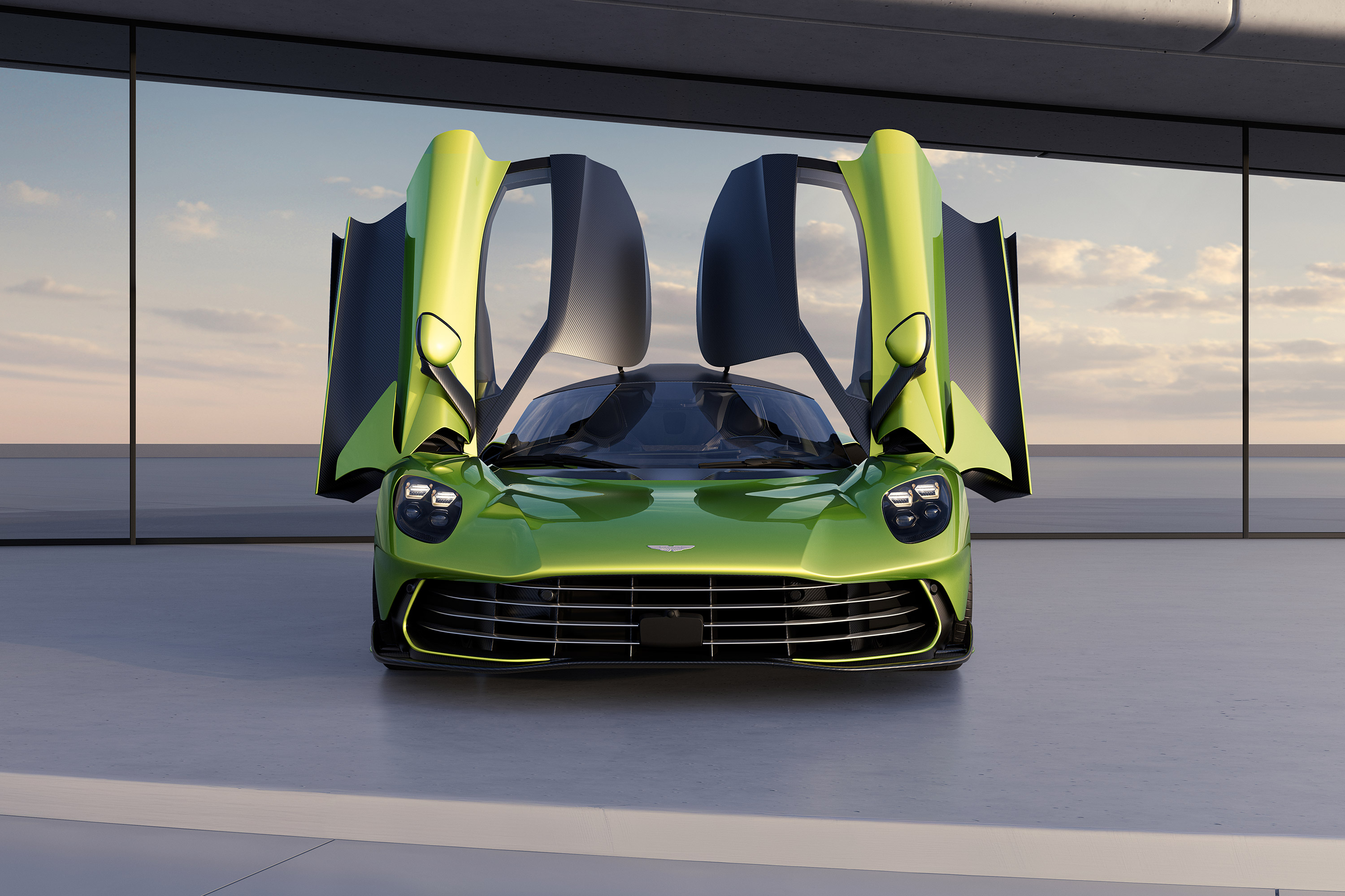  2026 Aston Martin Valhalla Wallpaper.