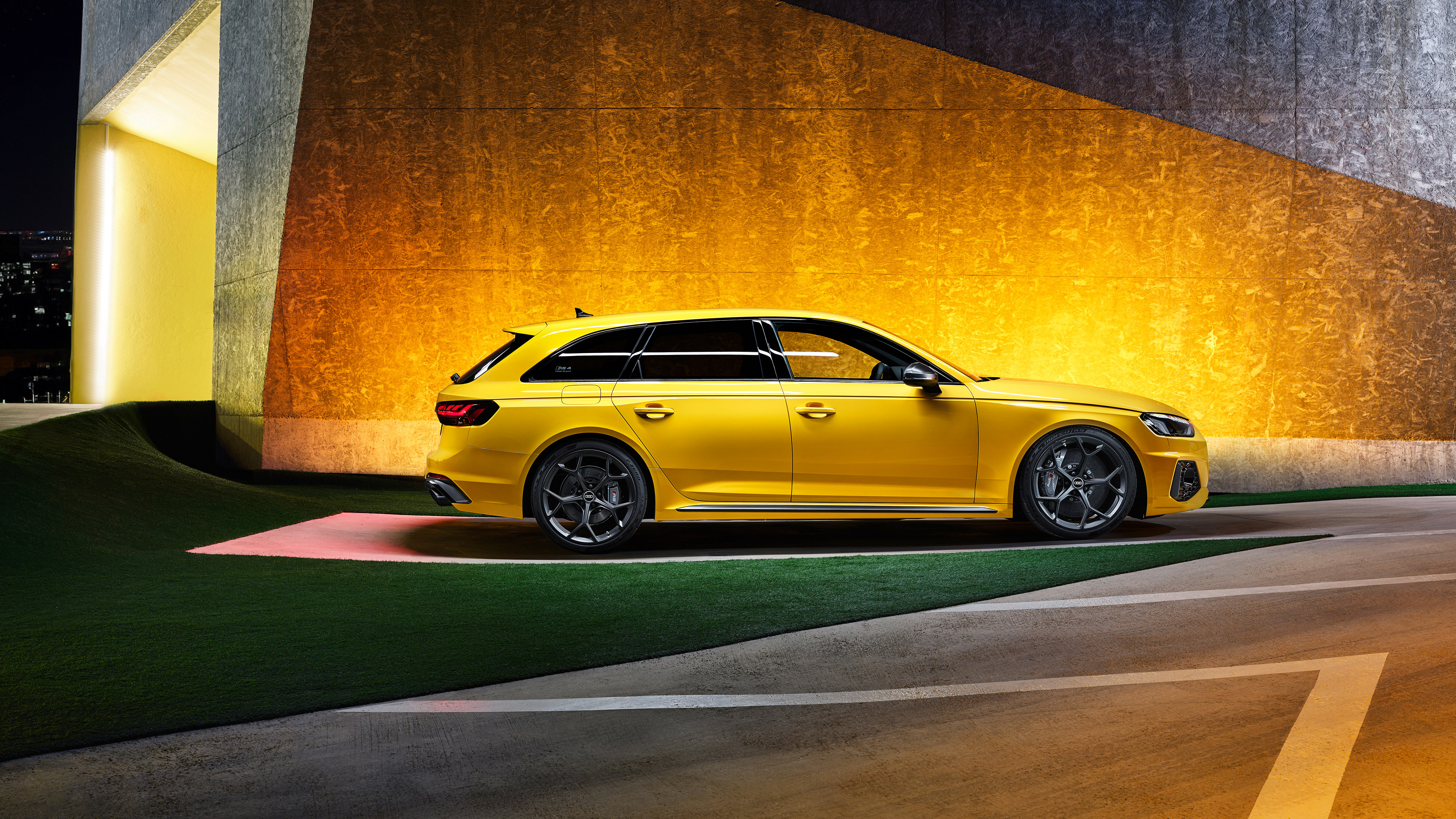  2024 Audi RS4 Avant 25 Years Edition Wallpaper.