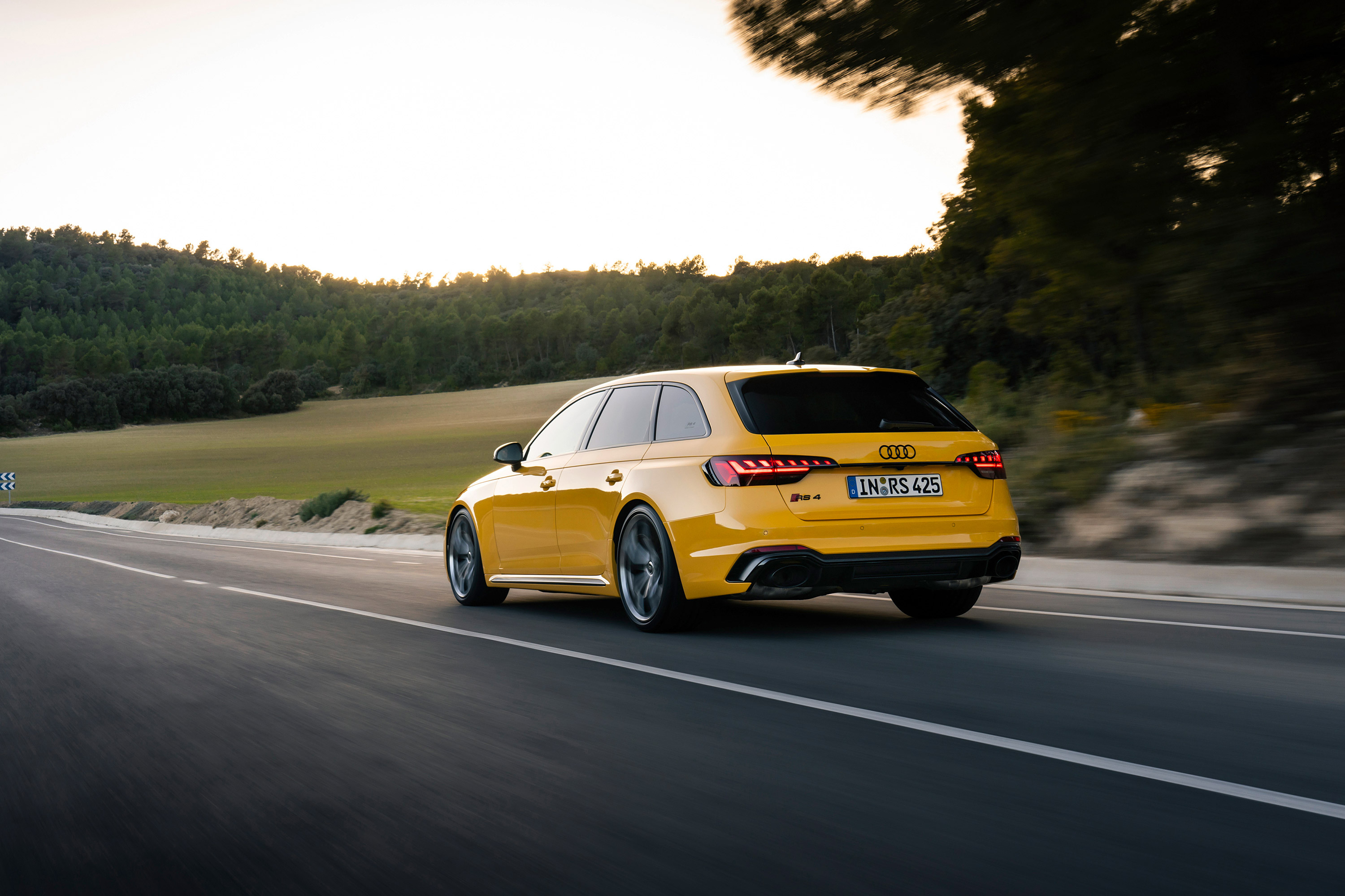  2024 Audi RS4 Avant 25 Years Edition Wallpaper.