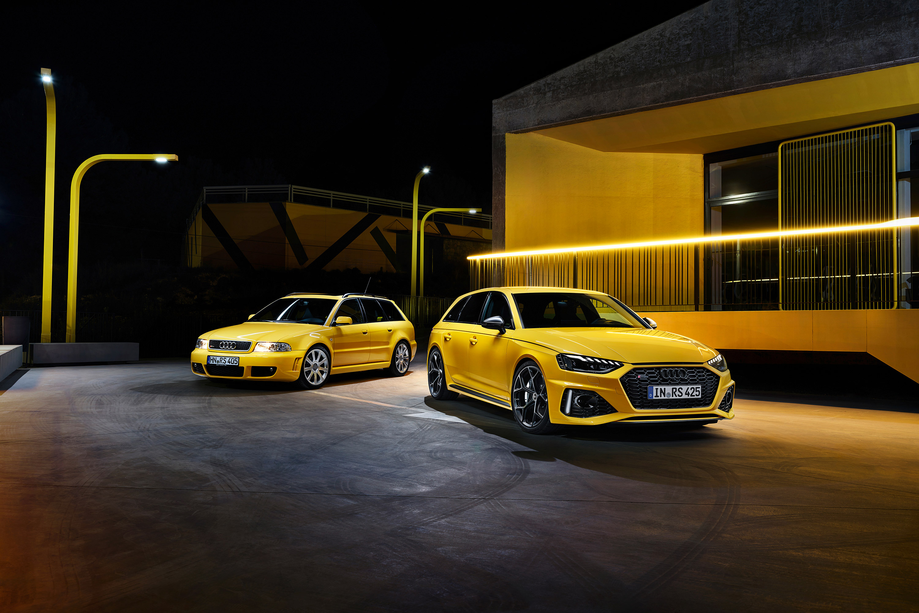  2024 Audi RS4 Avant 25 Years Edition Wallpaper.