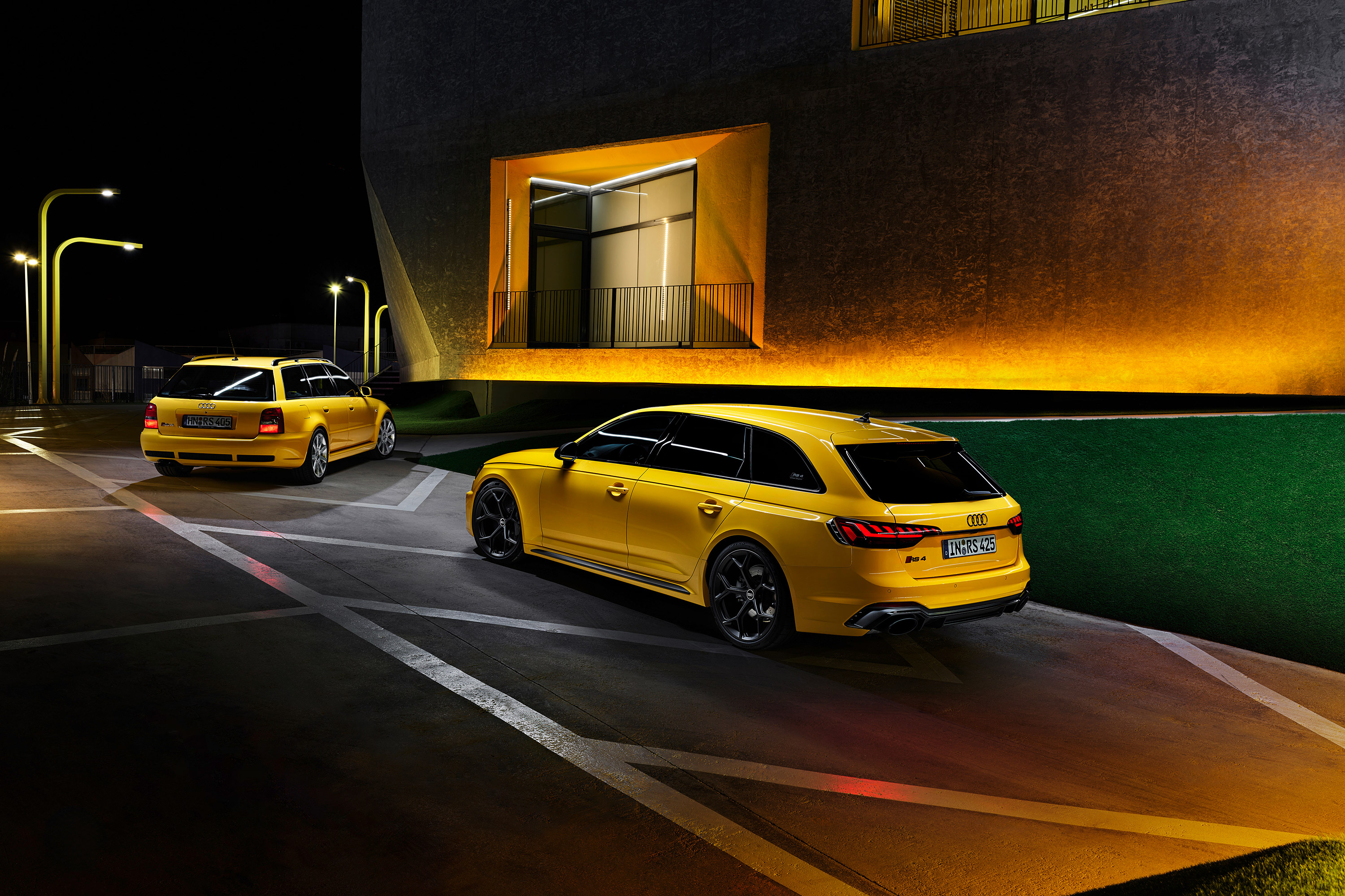  2024 Audi RS4 Avant 25 Years Edition Wallpaper.