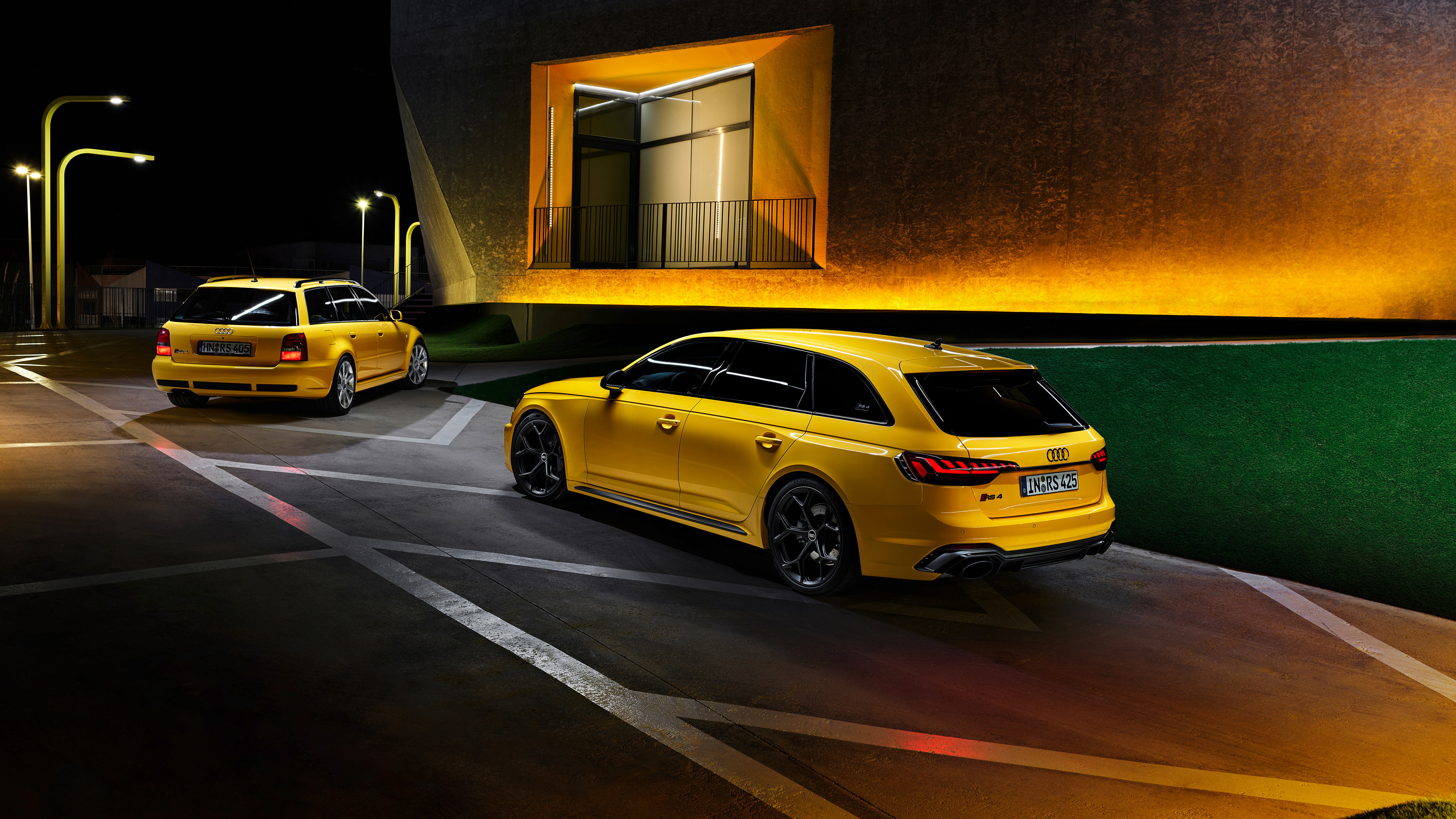  2024 Audi RS4 Avant 25 Years Edition Wallpaper.