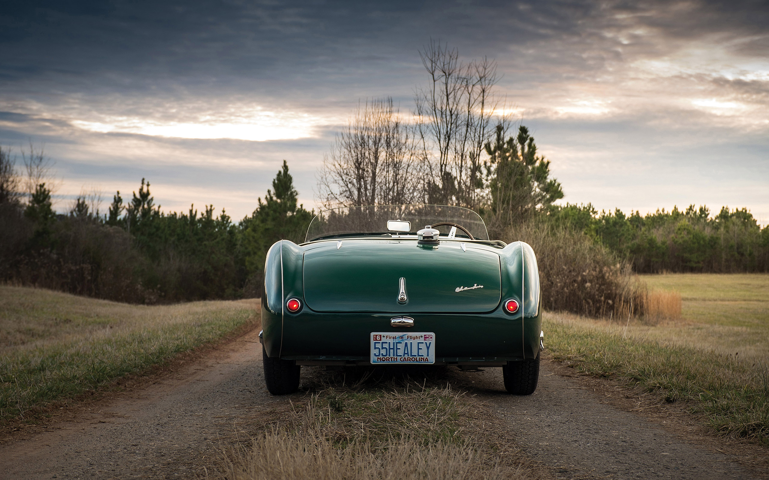  1955 Austin-Healey 100S Wallpaper.