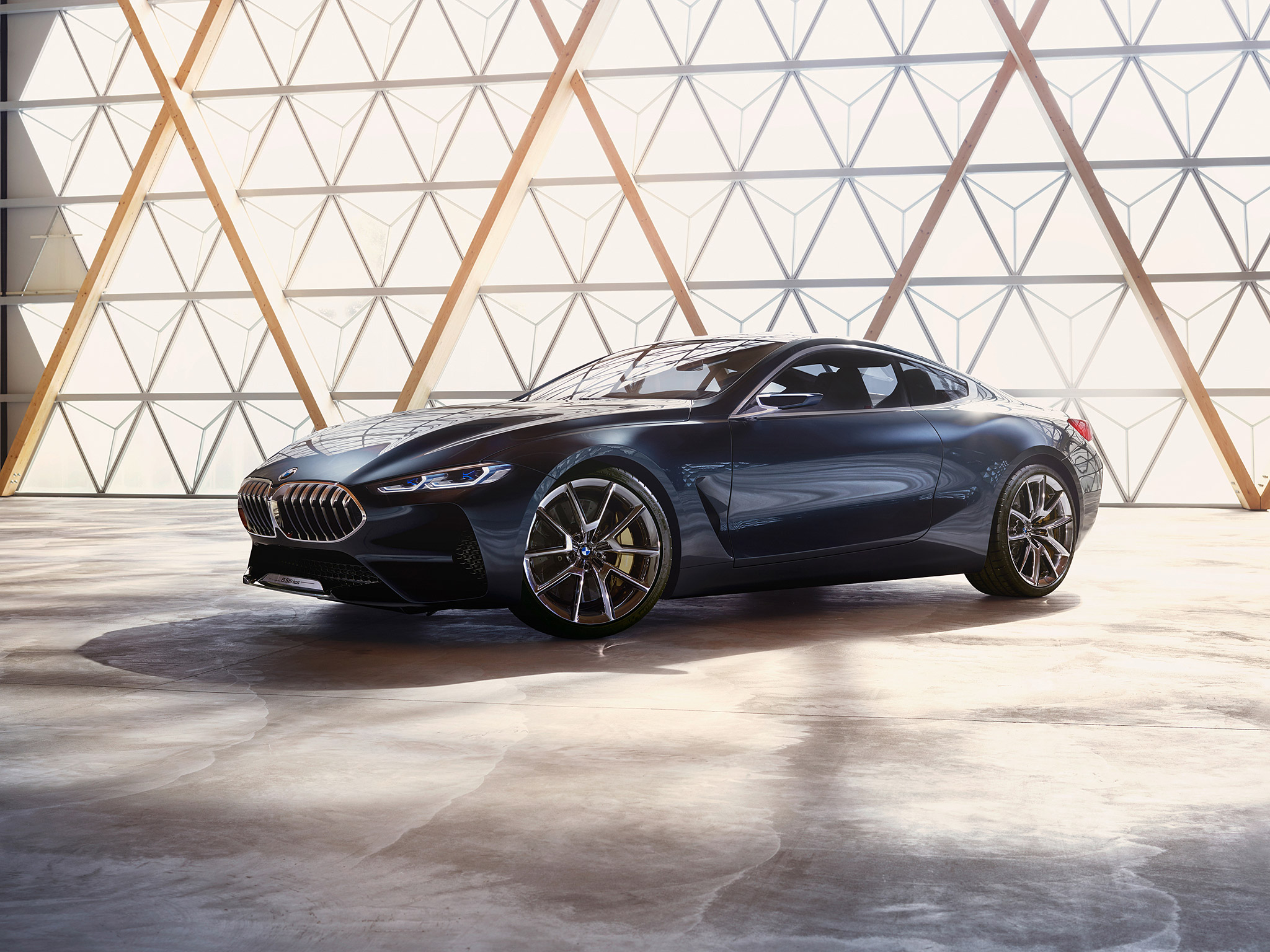  2017 BMW 8-Series Concept Wallpaper.