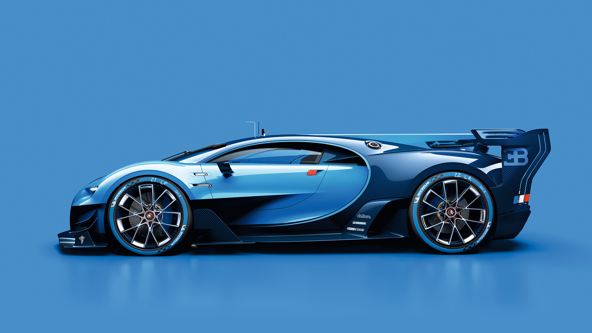  2015 Bugatti Vision Gran Turismo Concept Wallpaper.