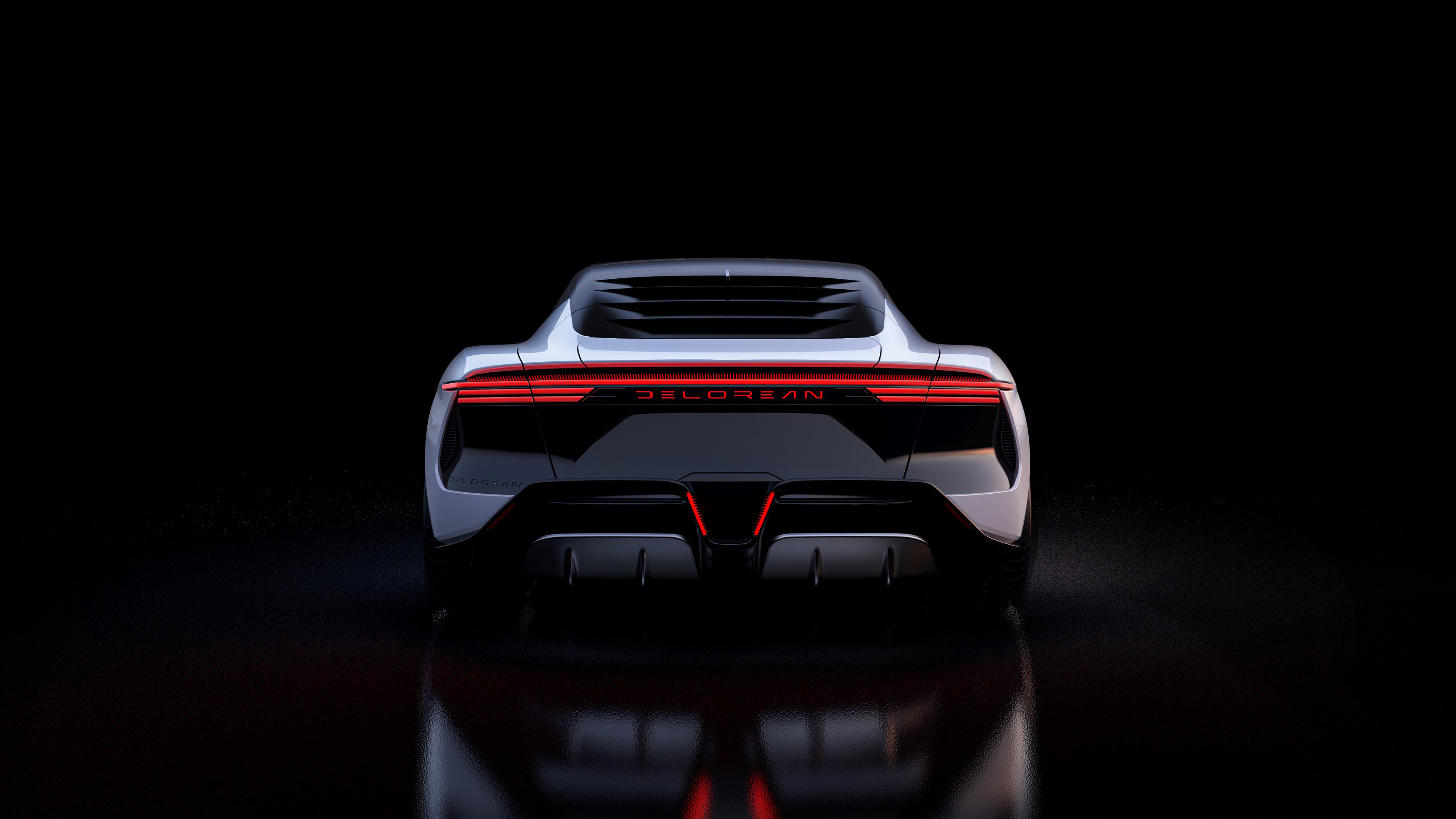  2022 DeLorean Alpha 5 Concept Wallpaper.