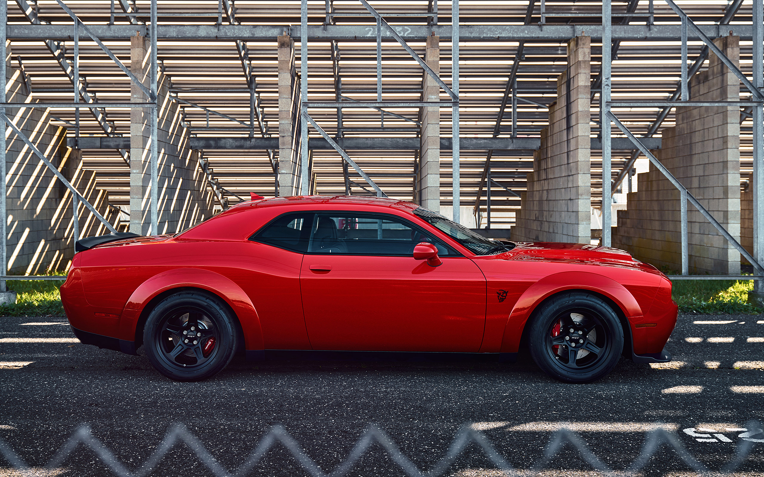  2018 Dodge Challenger SRT Demon Wallpaper.