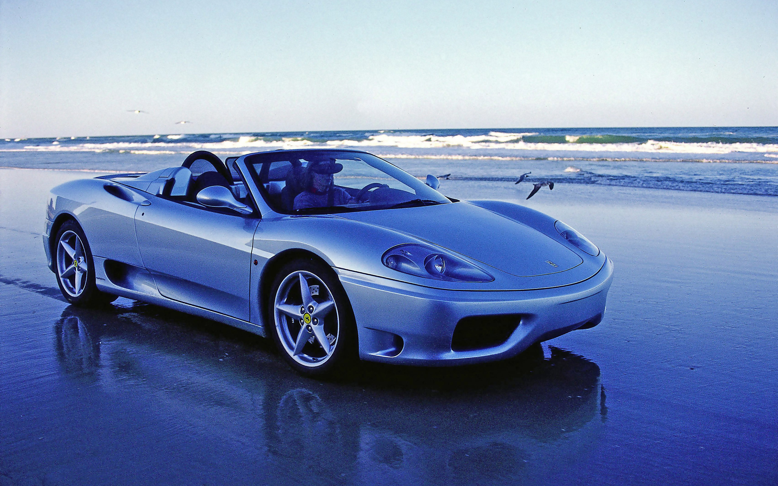  2001 Ferrari 360 Spider Wallpaper.