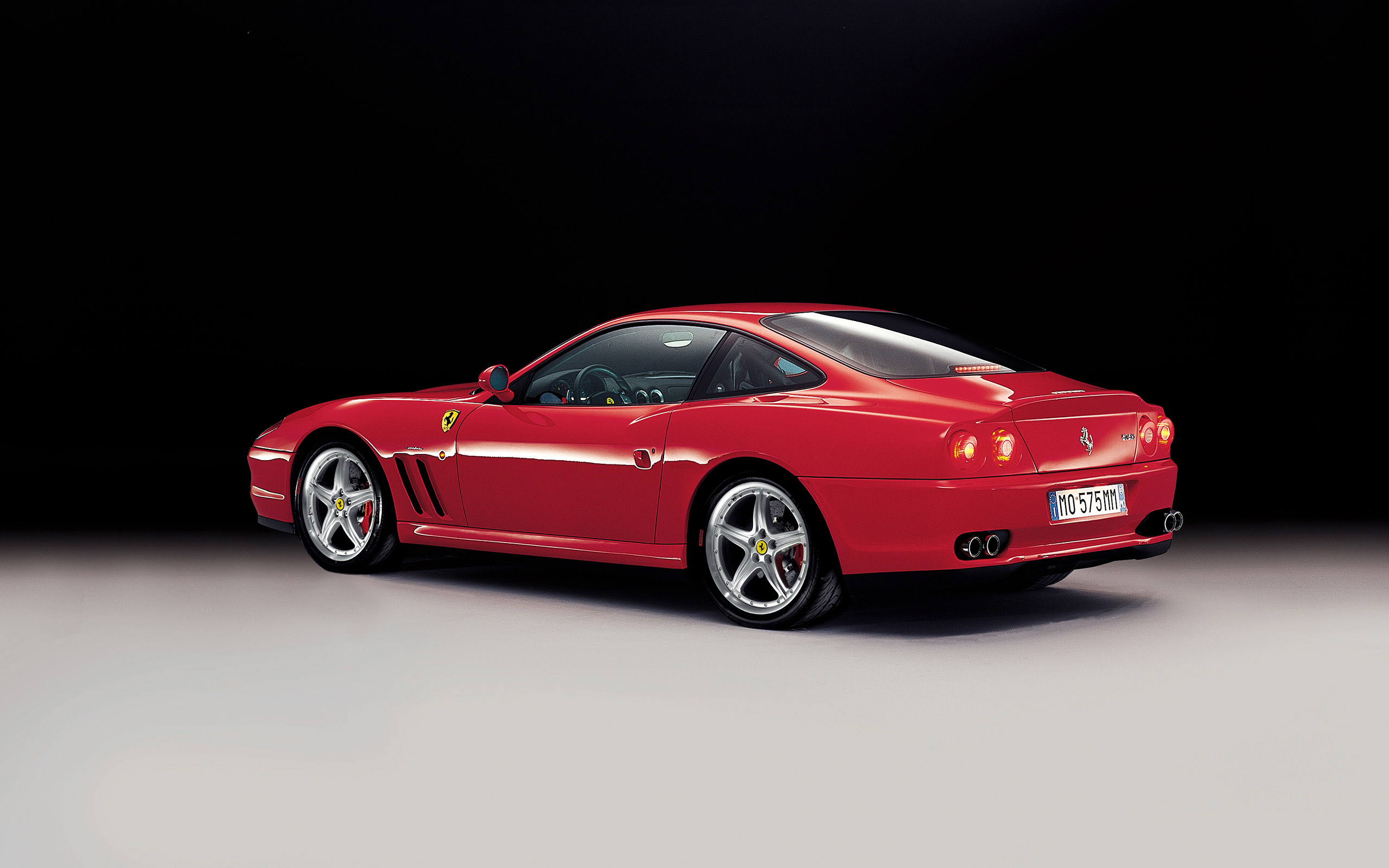  2002 Ferrari 575M Maranello Wallpaper.