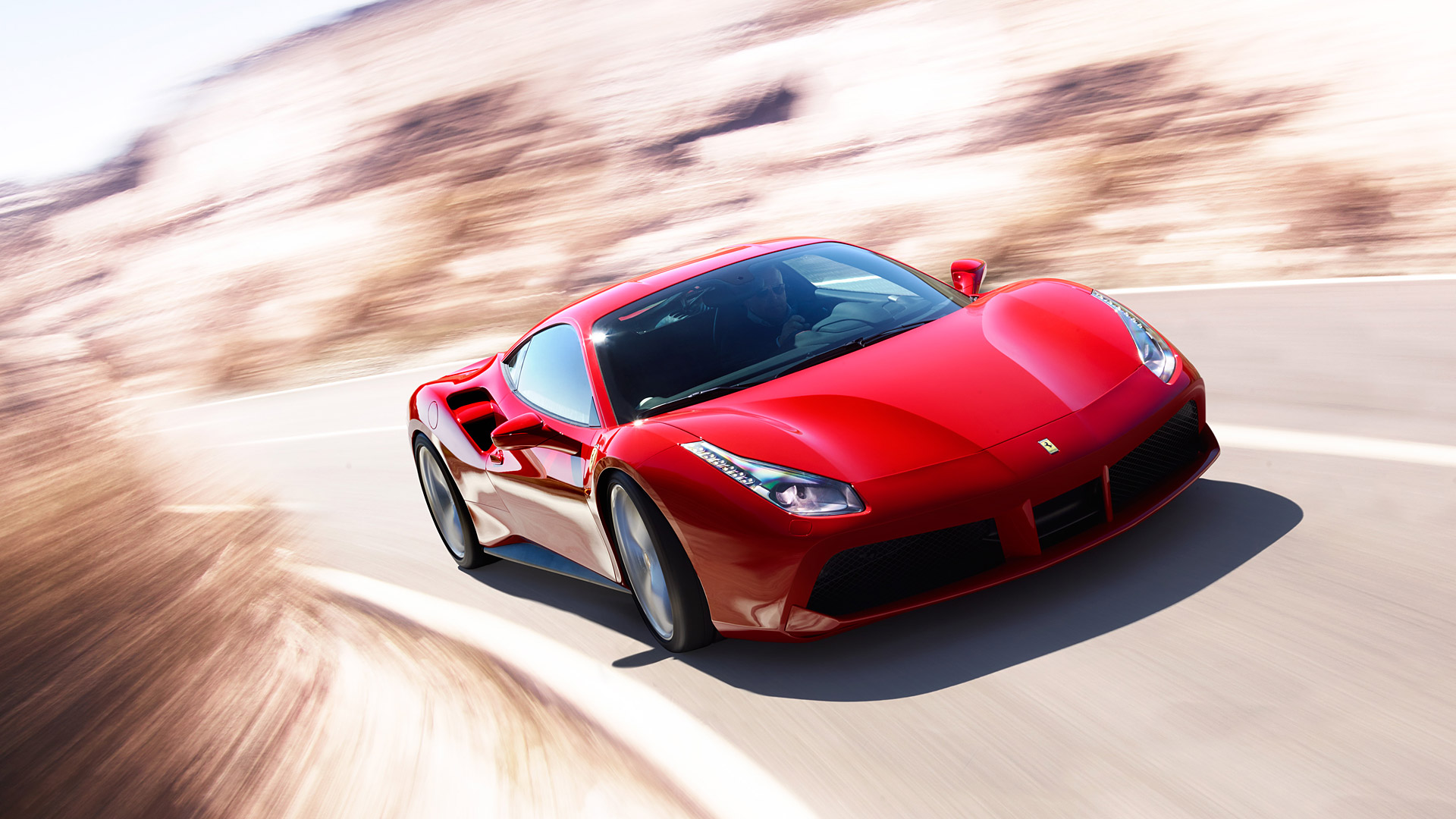  2016 Ferrari 488 GTB Wallpaper.