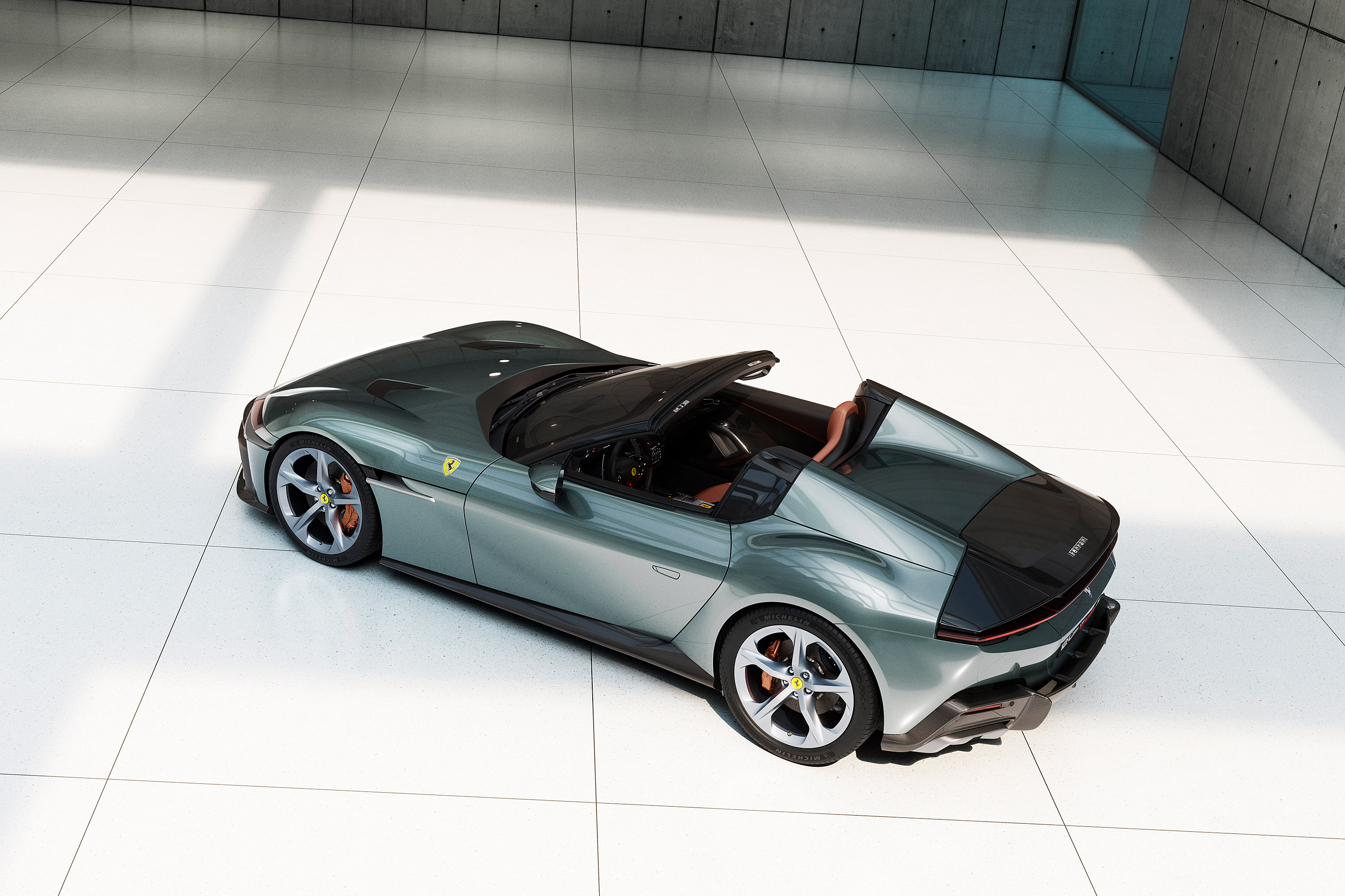  2025 Ferrari 12Cilindri Spider Wallpaper.