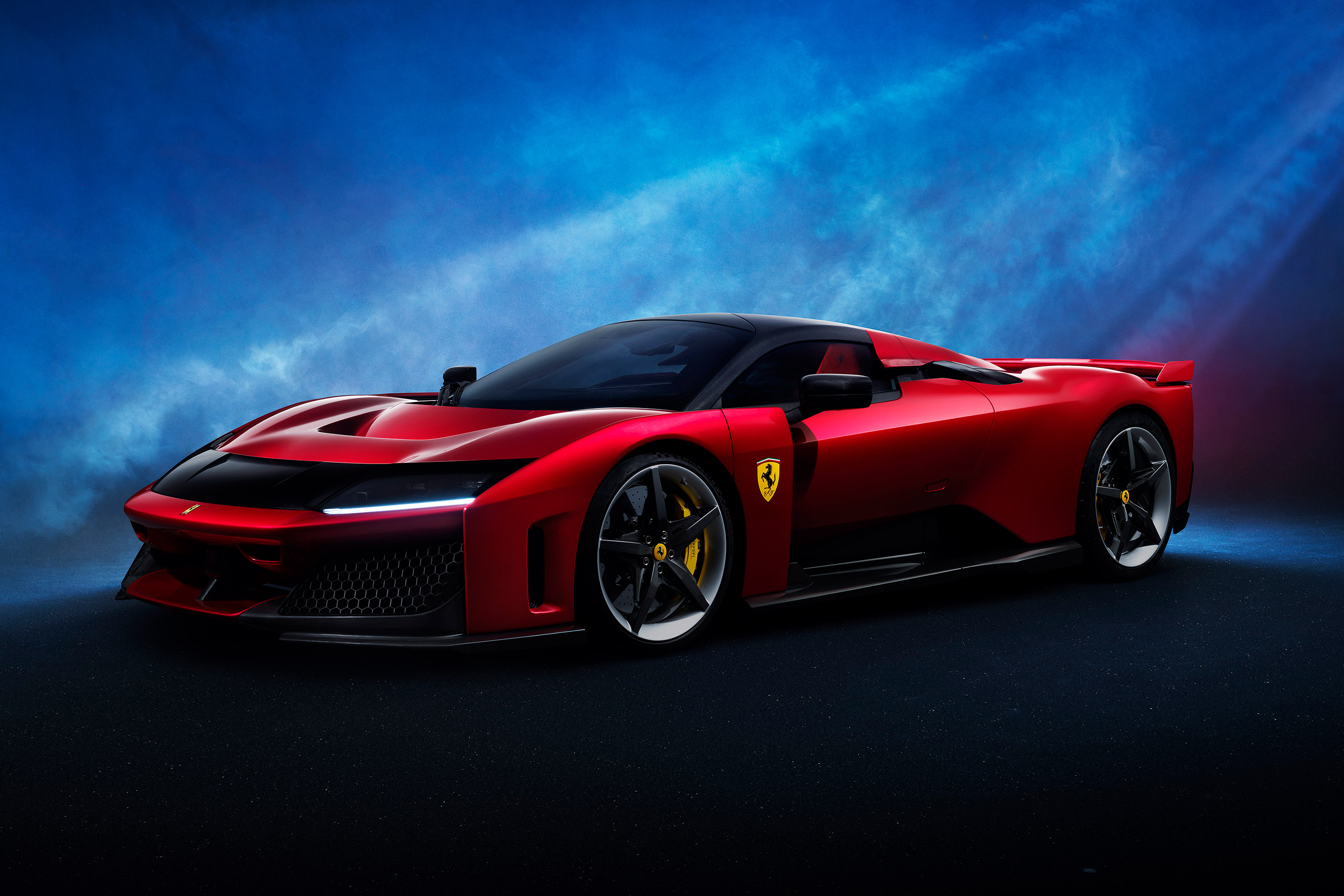  2025 Ferrari F80 Wallpaper.