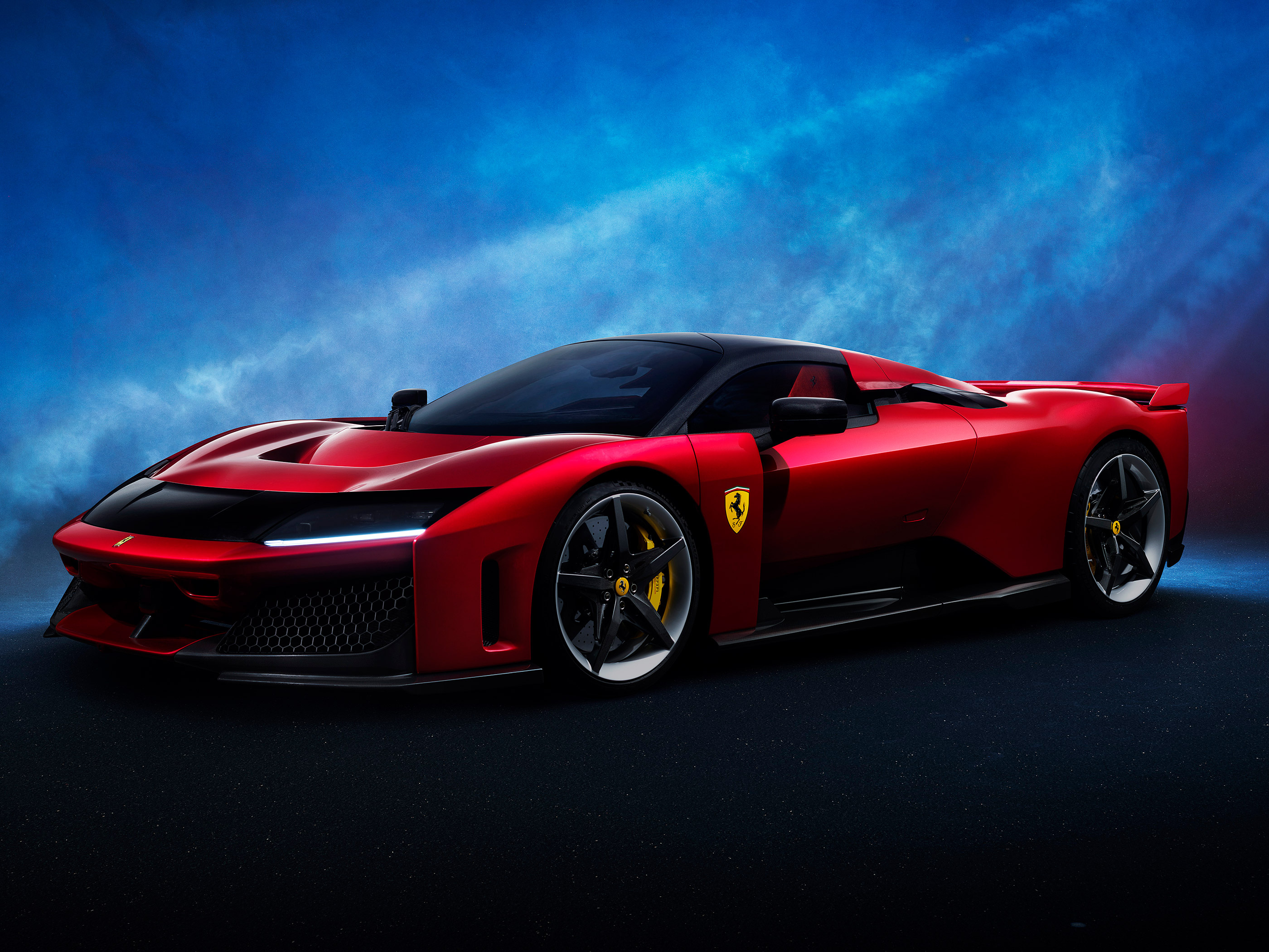  2025 Ferrari F80 Wallpaper.