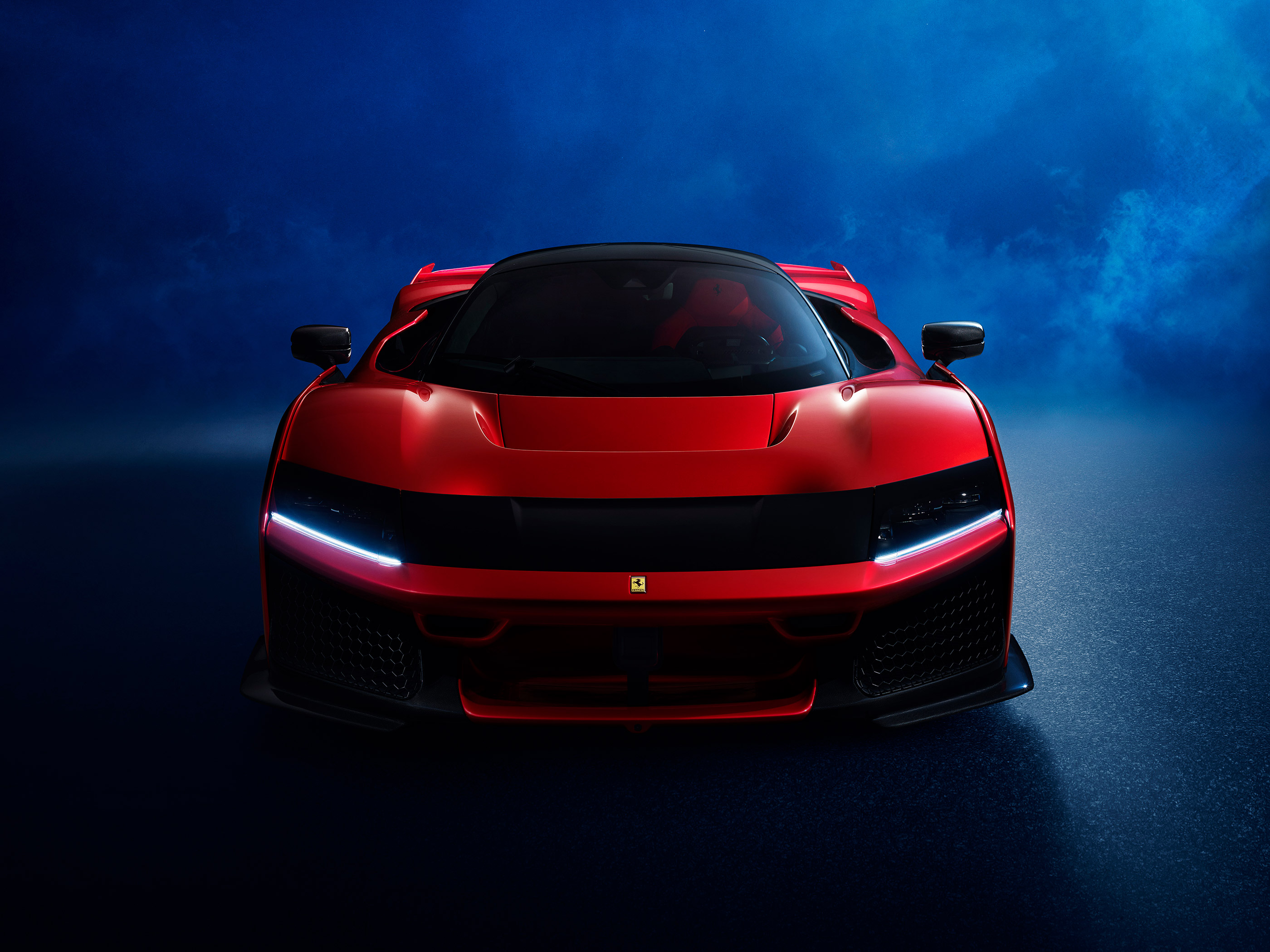  2025 Ferrari F80 Wallpaper.