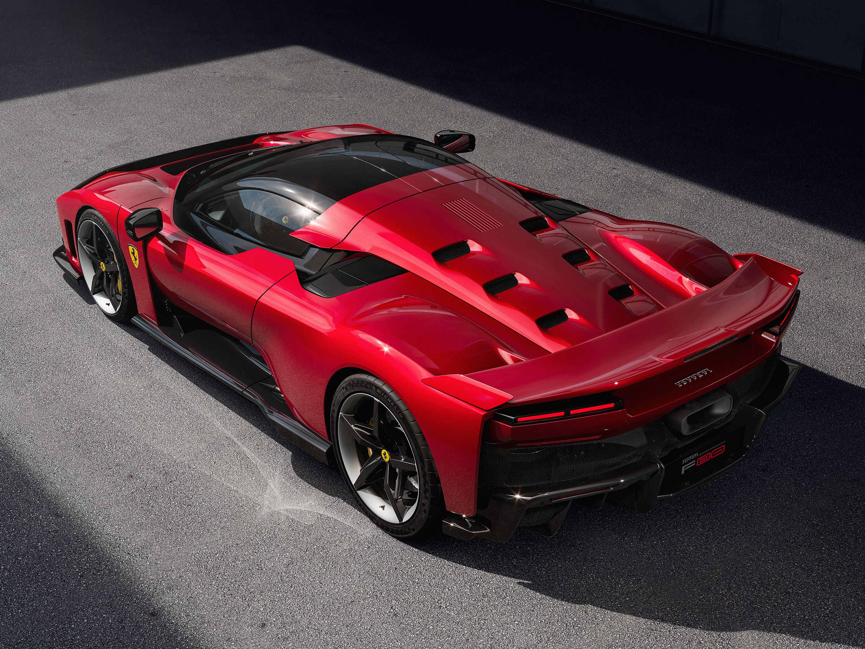  2025 Ferrari F80 Wallpaper.