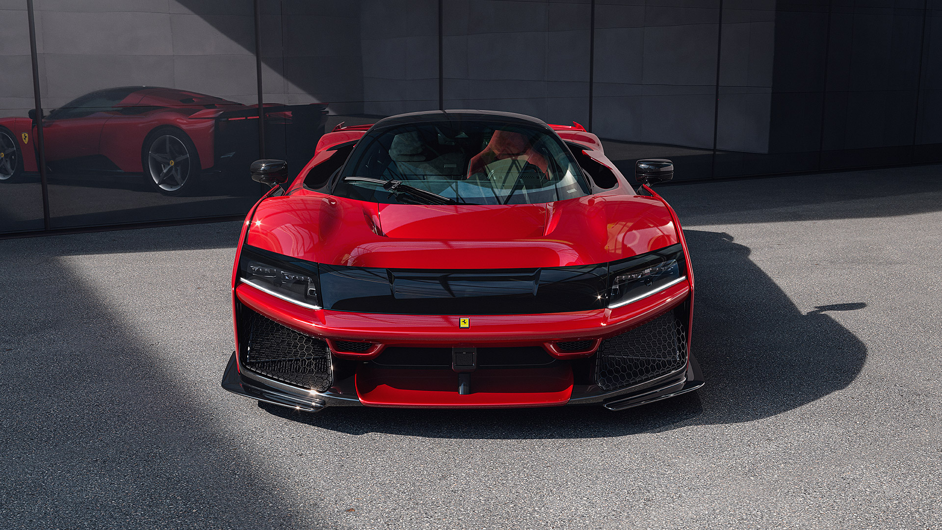  2025 Ferrari F80 Wallpaper.